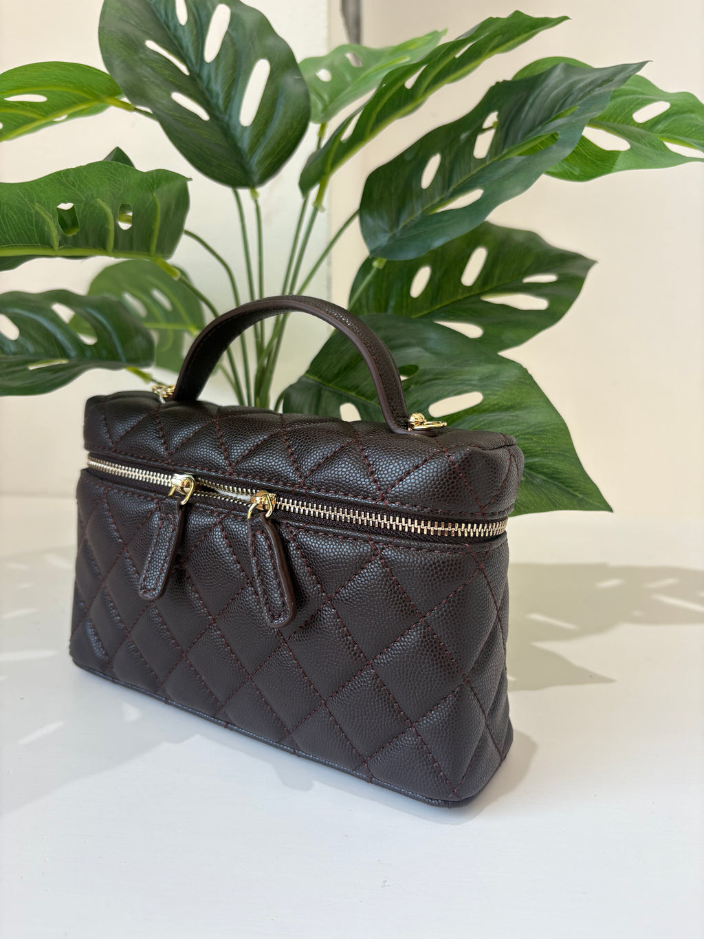 Vanity Mini / Matelassé Zip