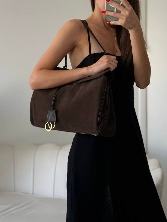 Borsa in camoscio