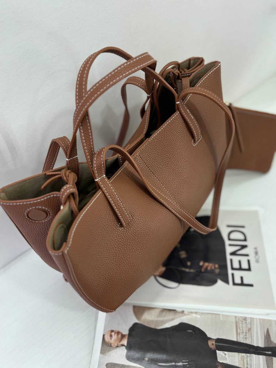 TOTE Duo 35 Cuoio