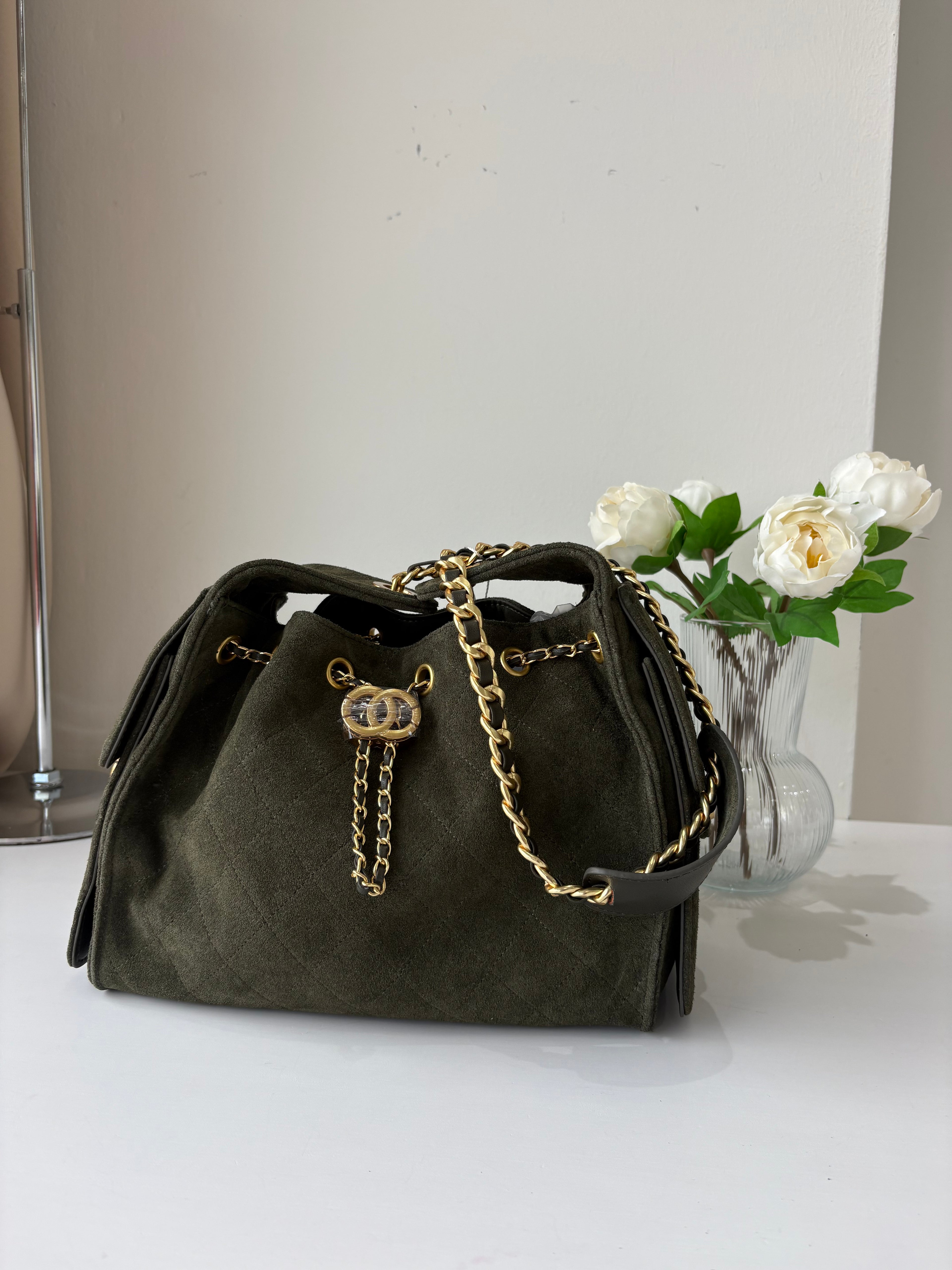 Suede Hobo