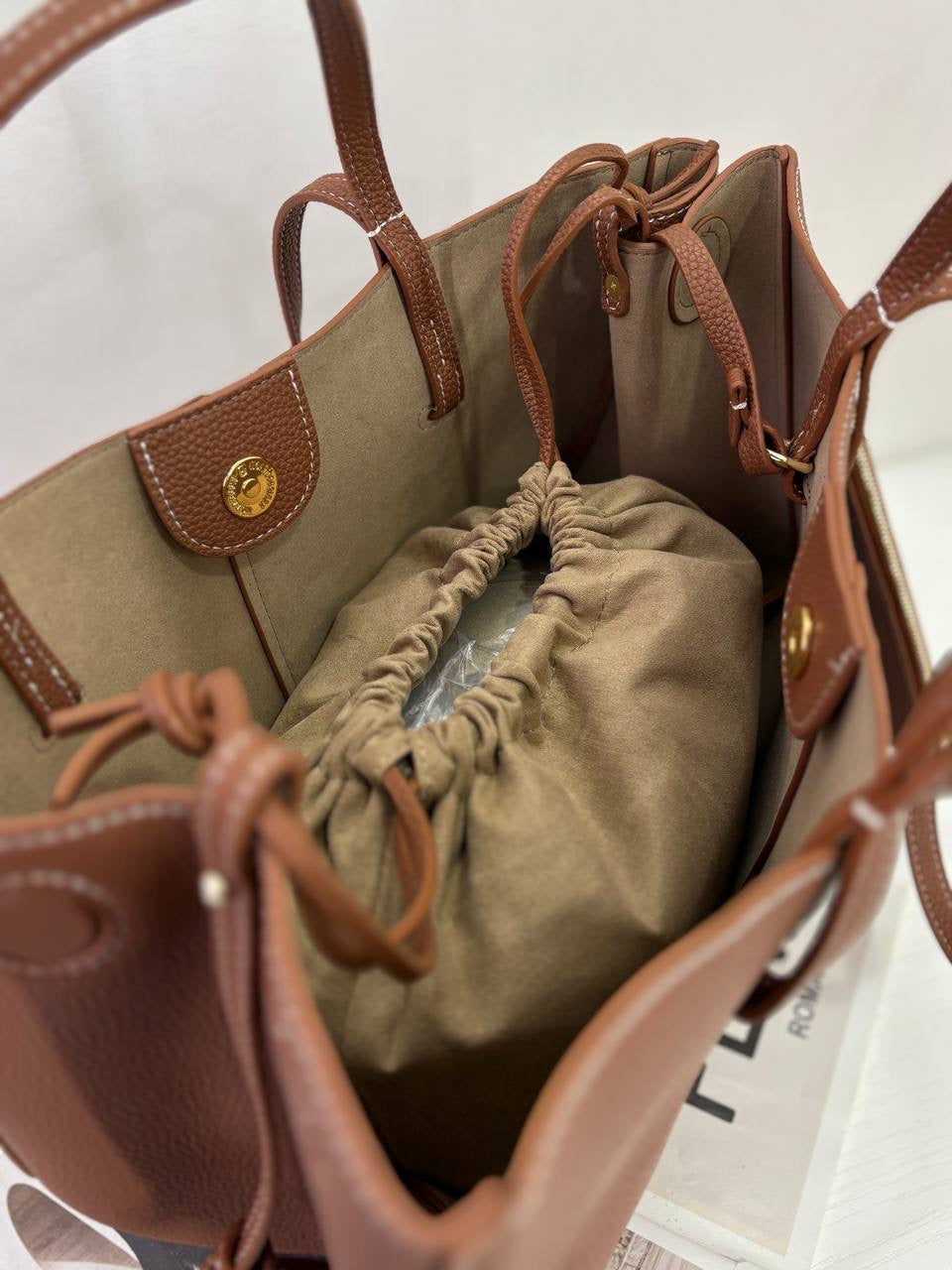 TOTE Duo 35 Cuoio