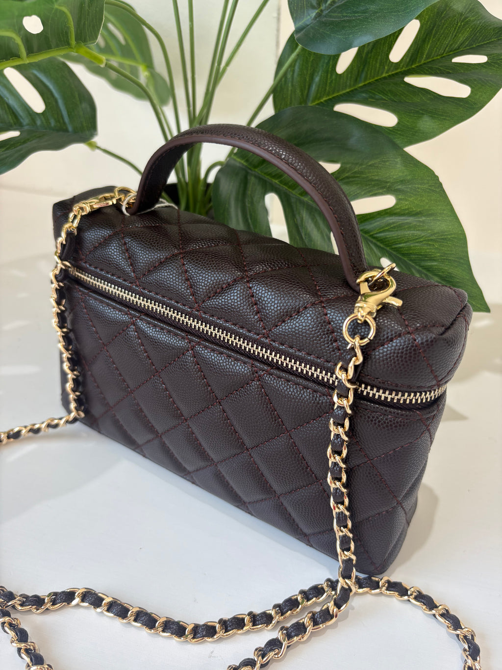 Vanity Mini / Matelassé Zip