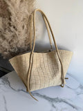 CROCO Shopper + Pochette