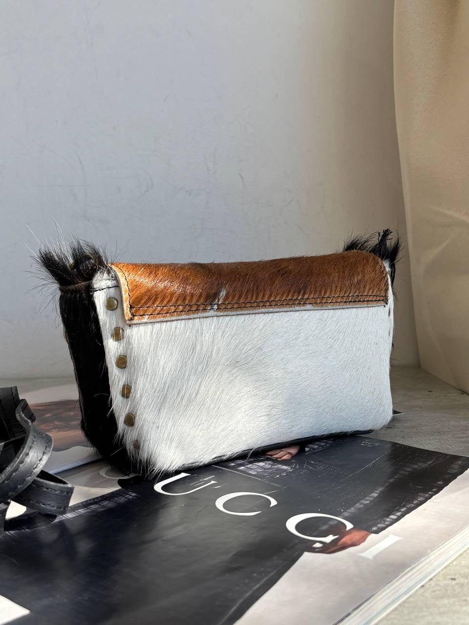 Mini Baguette / Belt Bag Cow 23