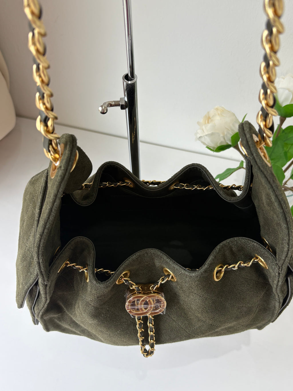 Suede Hobo