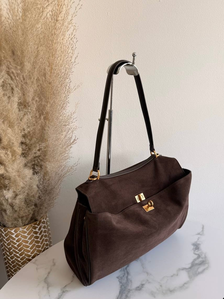 Borsa in camoscio
