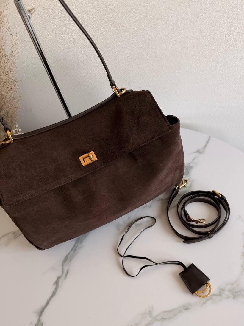 Borsa in camoscio