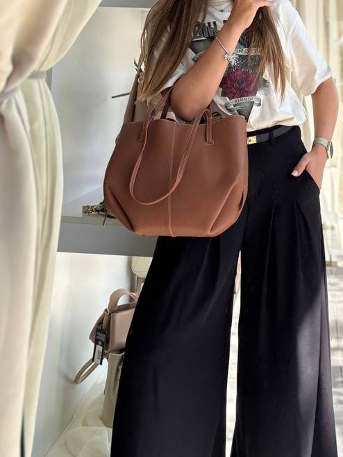 TOTE Duo 35 Cuoio