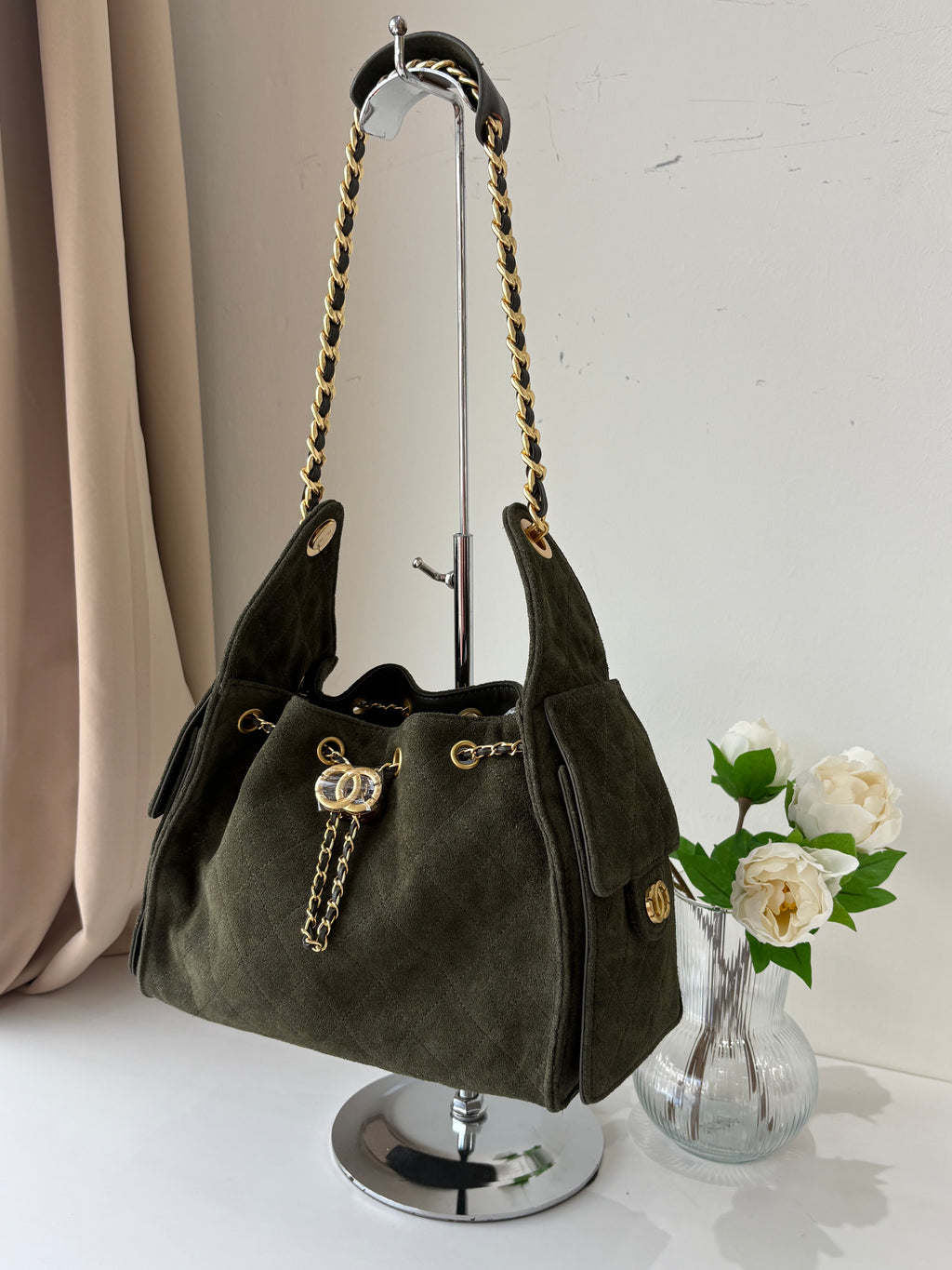 Suede Hobo