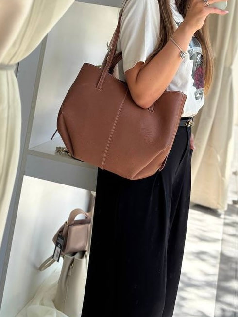 TOTE Duo 35 Cuoio