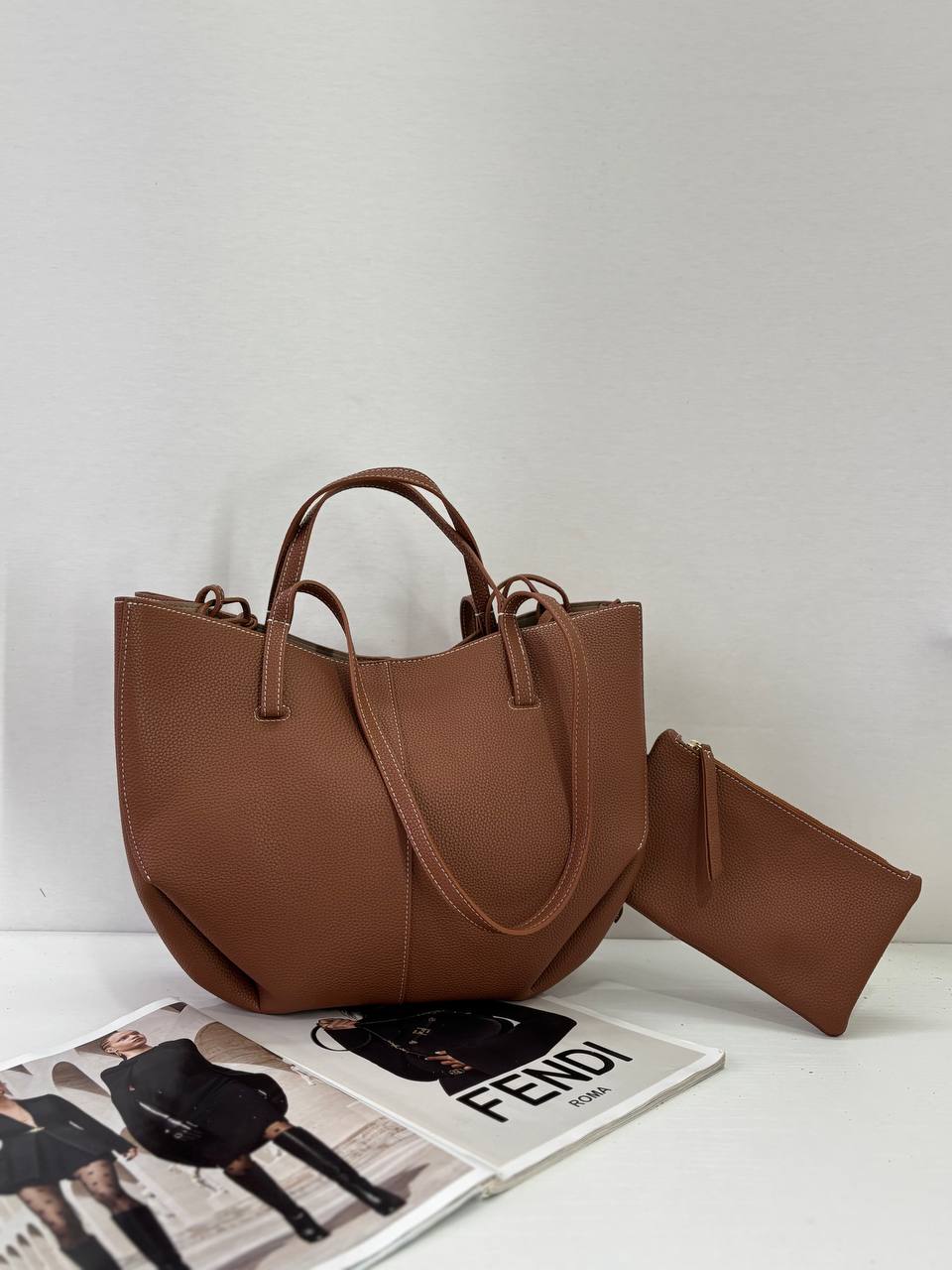 TOTE Duo 35 Cuoio