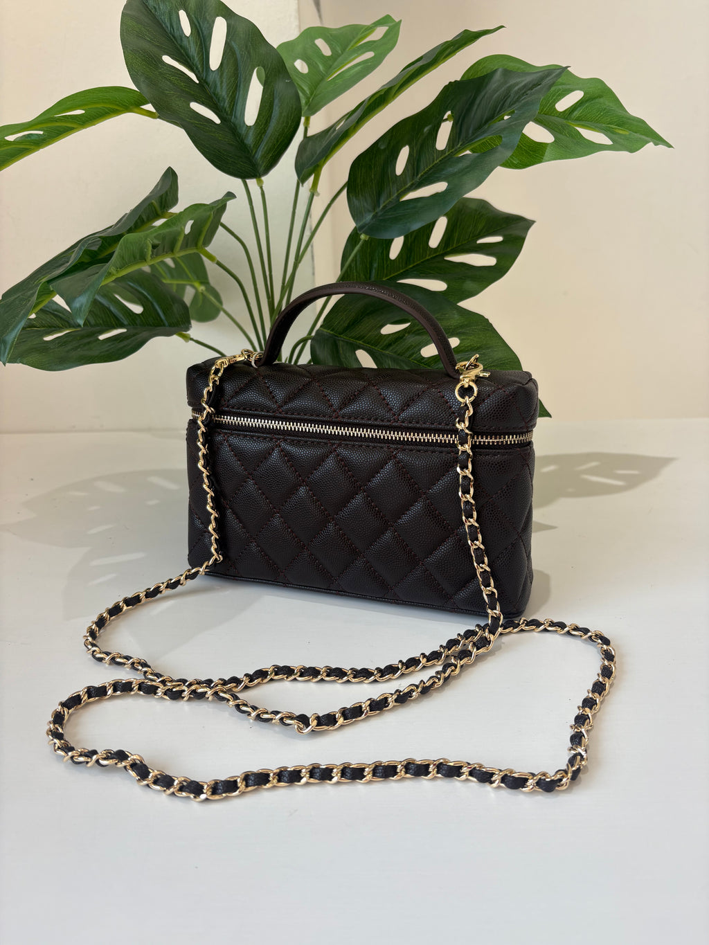 Vanity Mini / Matelassé Zip