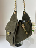 Suede Hobo