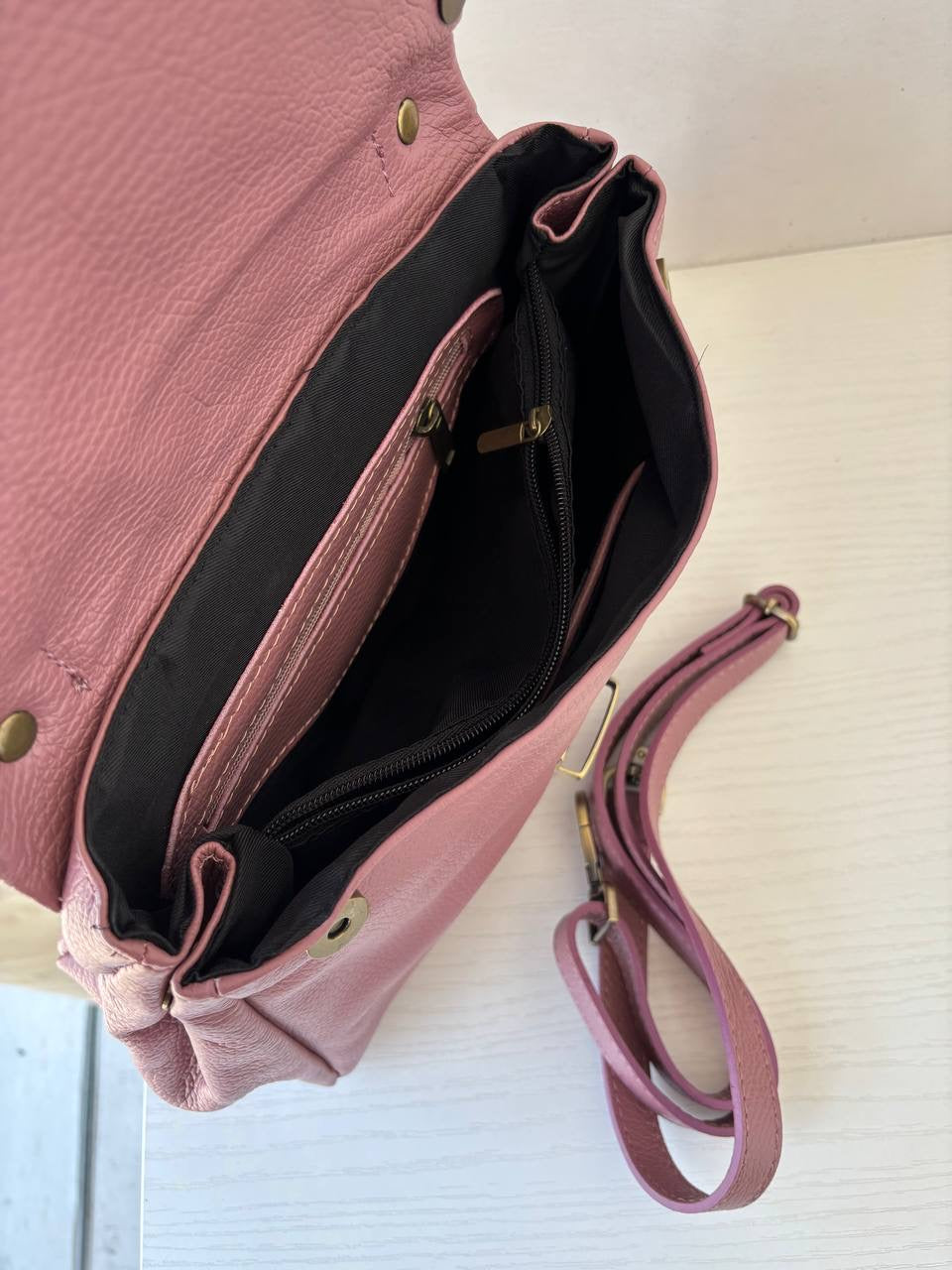 Borsa a spalla in pelle