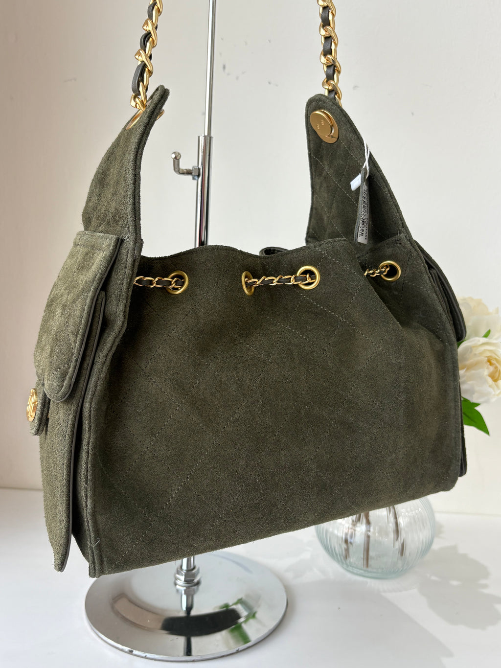 Suede Hobo