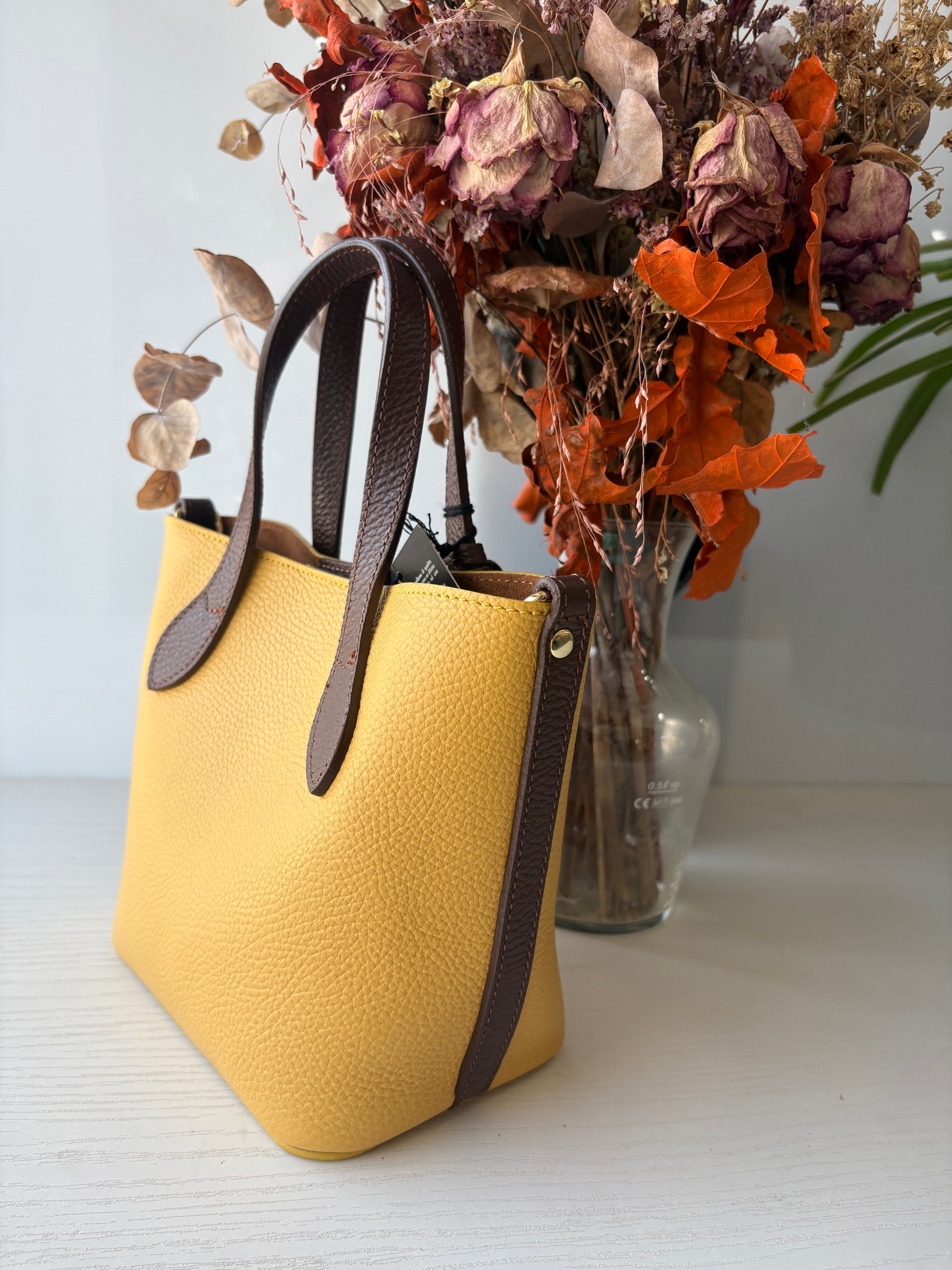 ELLY Mini Tote 20 con Pochette Removibile + Charm Elefantino
